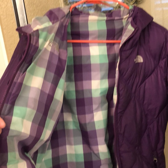 North face puffy double side jacket - Picture 4 of 7